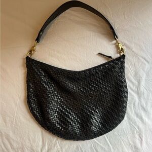 Clare V. Black Leather shoulder Bag